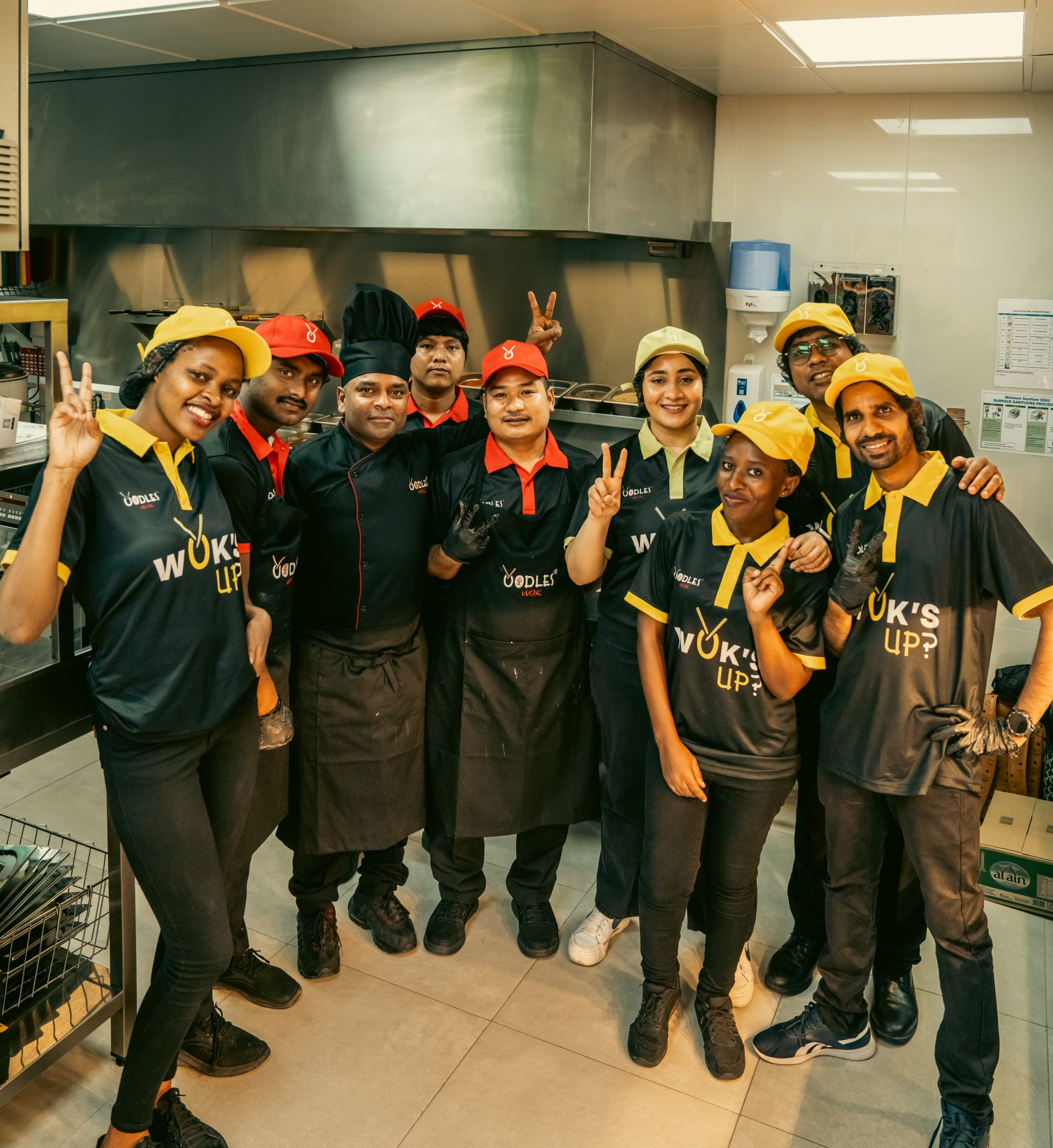 The Oodles Wok team
